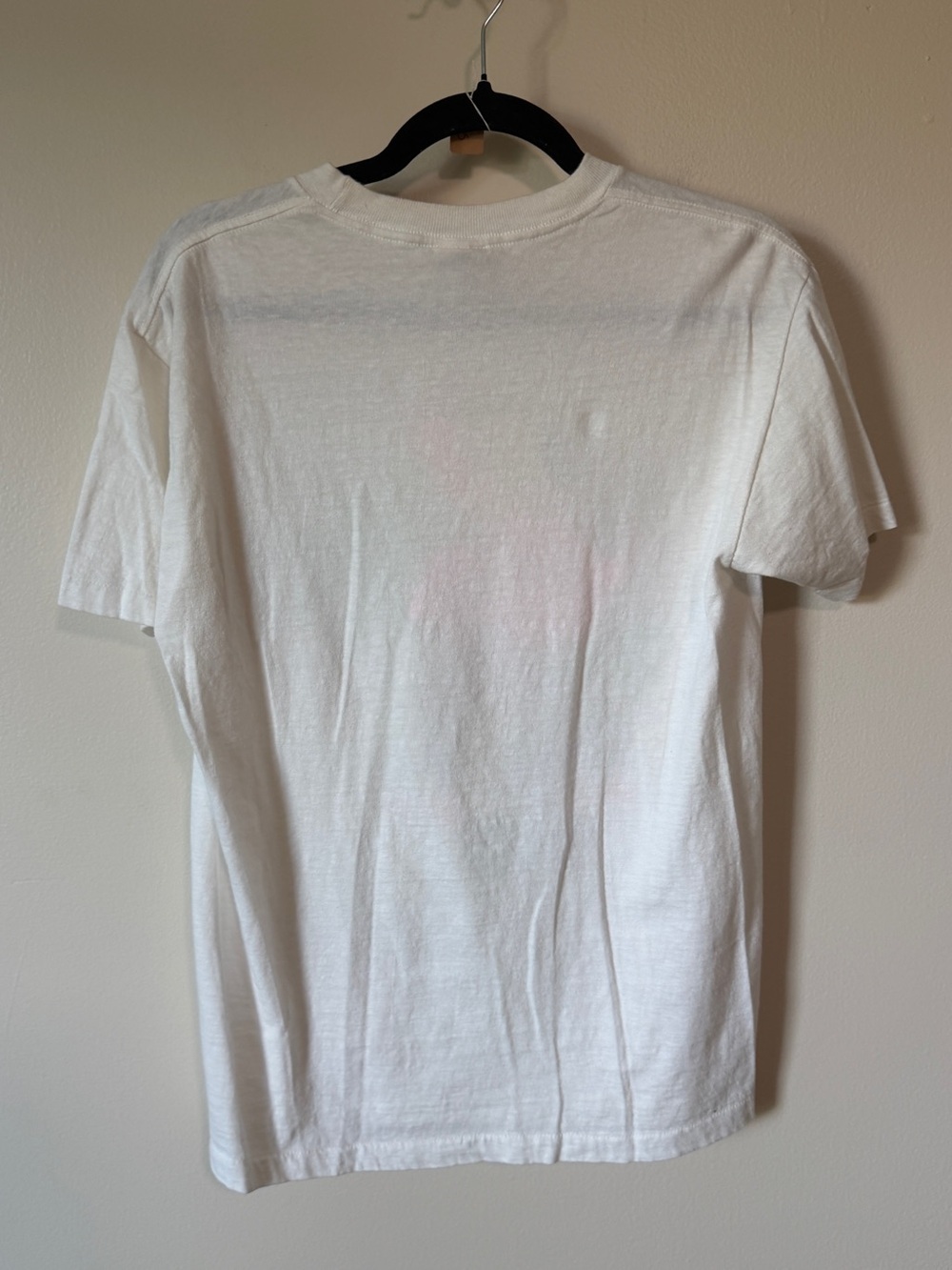 80s single stitch Girar Dim sportswear party time puff paint flamingo cotton t S - Picture 4 of 6